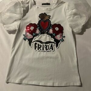 Denimland White Women's Blouse